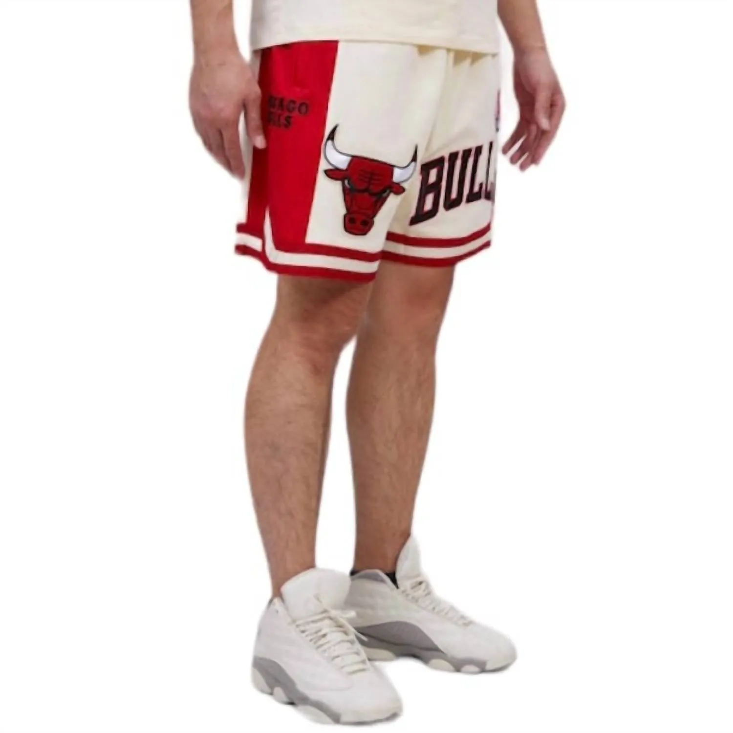 Retro Classic 2.0 Short In Eggshell/red