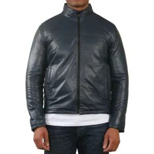 Reversible Quilted Leather Jacket