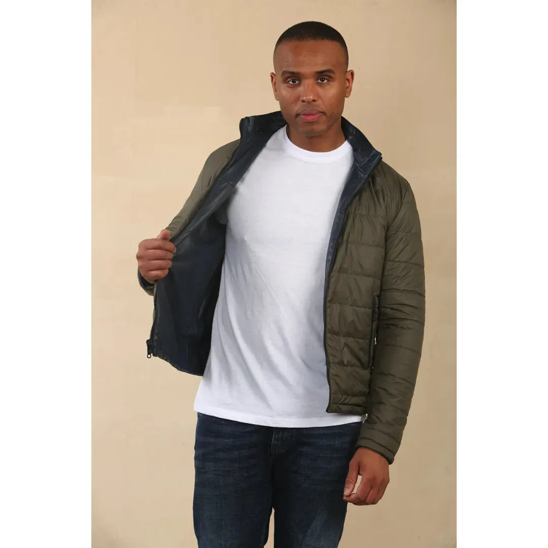 Reversible Quilted Leather Jacket