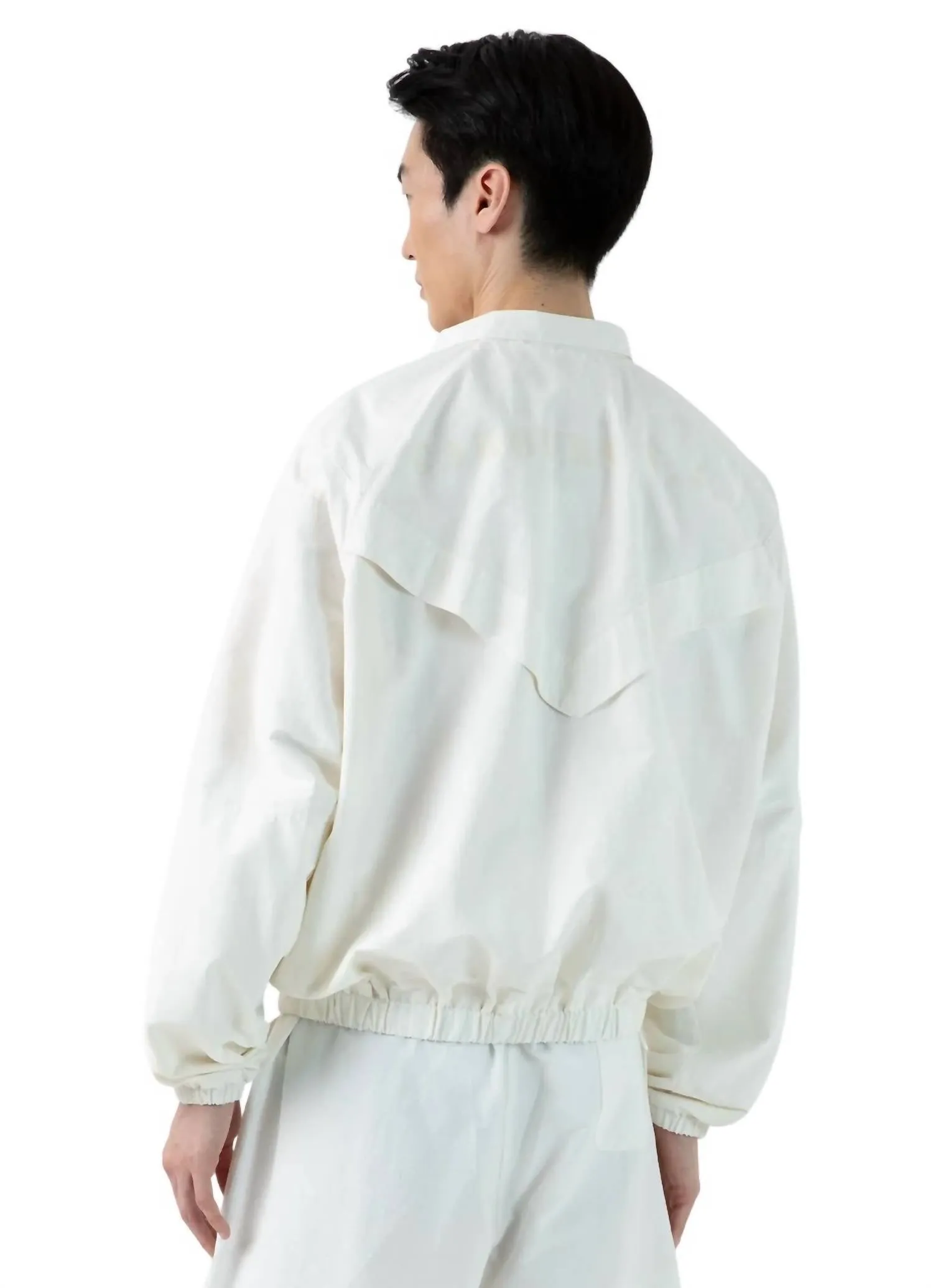 Ripstop Army Jacket In Off-White