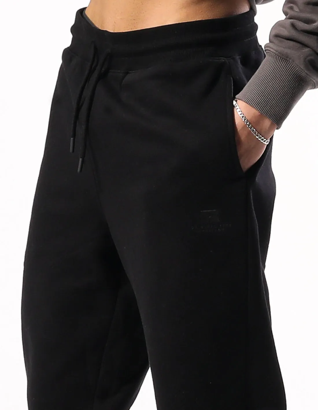 RUSSELL MEN'S BROOKLYN BLACK TRACKPANTS