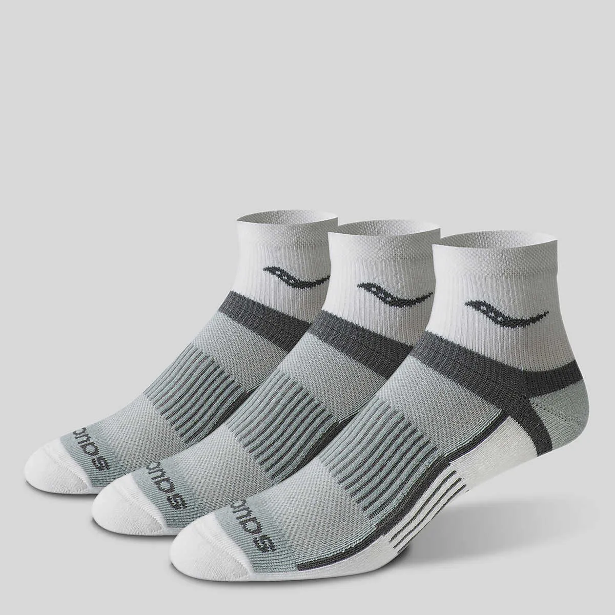 Saucony Inferno Quarter 3-Pack Socks (S34001-019) Saucony