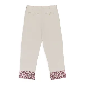 SAWSANAS CHINO GRAY TROUSERS