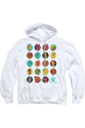 Scooby Doo Zoinks Repeat Adult Pull Over Hoodie / Hooded Sweatshirt
