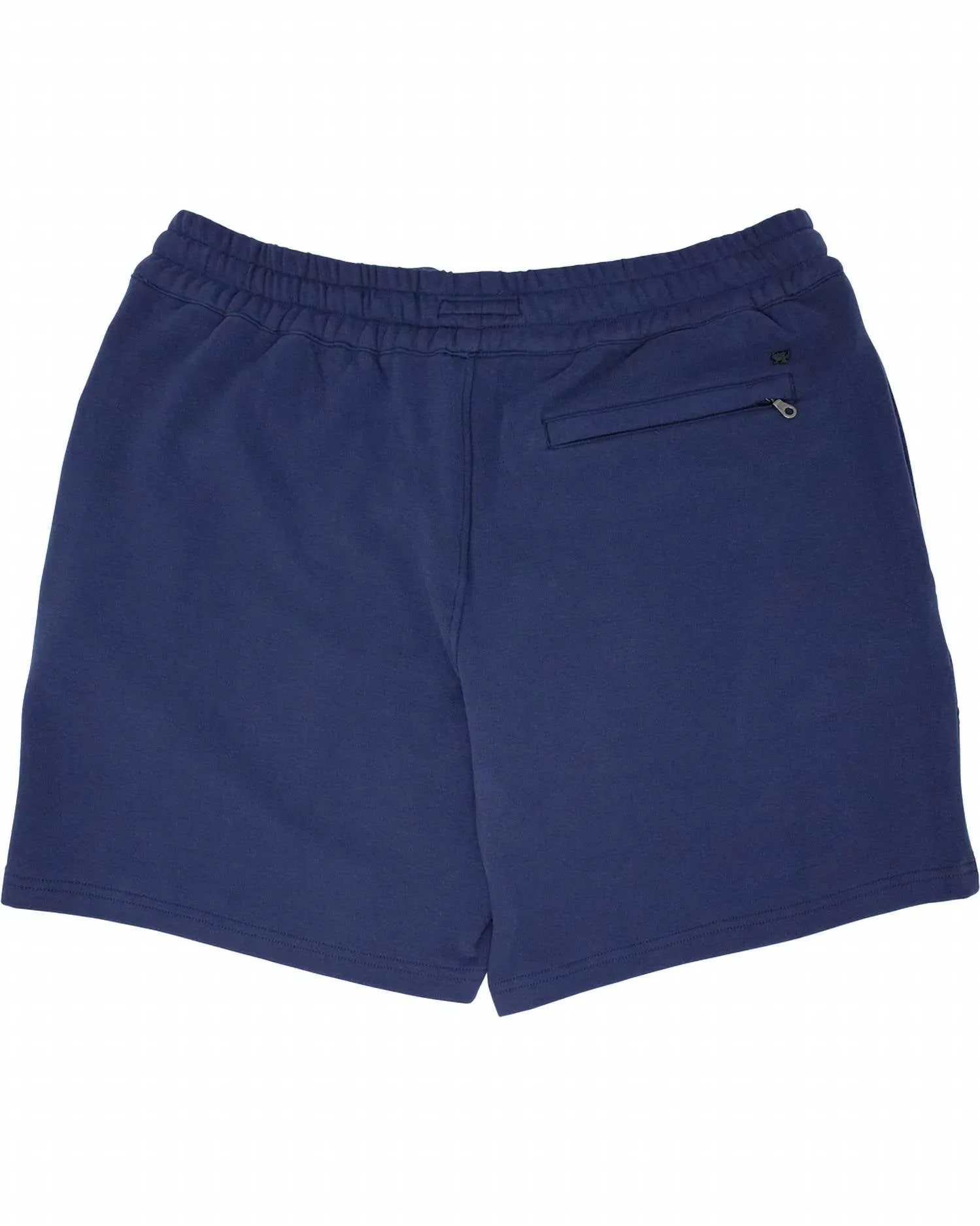 Silus Embossed Interlock Shorts In Navy