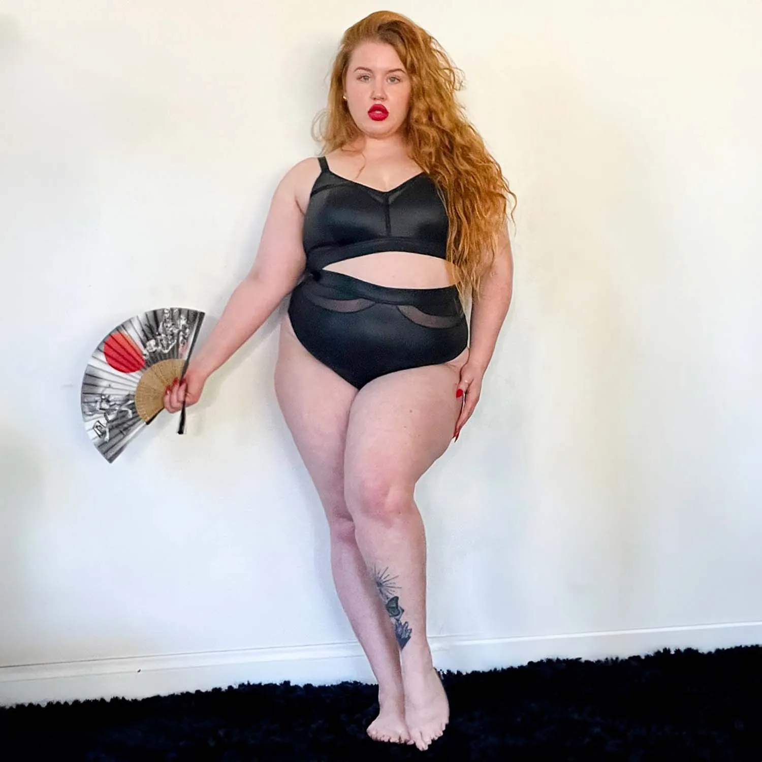 Siren Faux Leather Full Panties