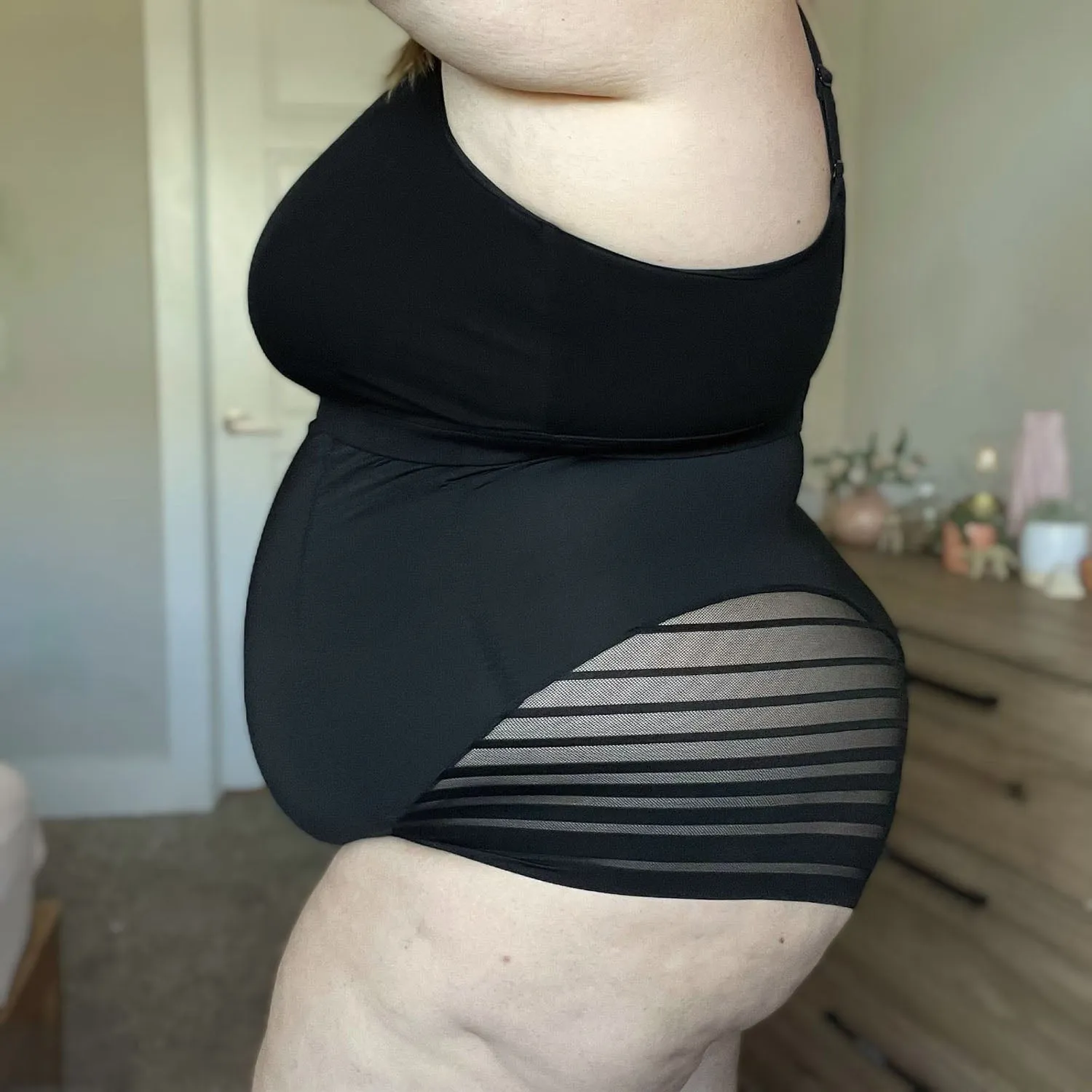 Smoothwear Super High Waist Panties - Black