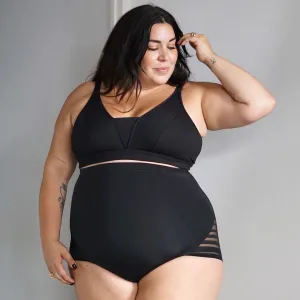 Smoothwear Super High Waist Panties - Black