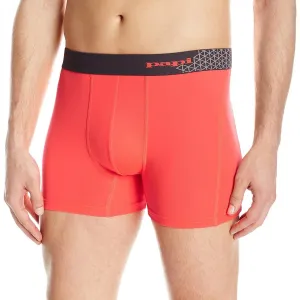 Sport Mesh Mid Trunk In Fiery Coral