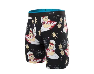 Stance Boxer Briefs Surfin Santa BB Black/Red Men's Underwear M802D19SUR-BLK