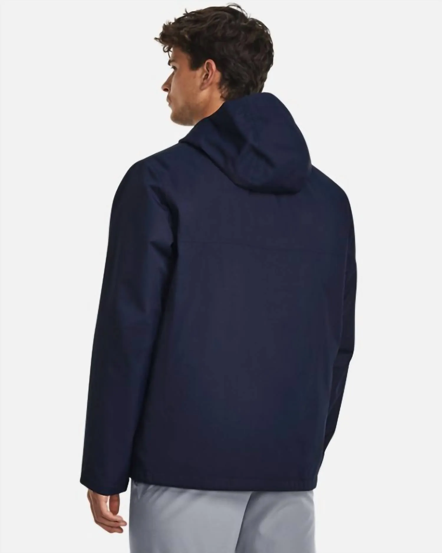 Storm Porter 3 In 1 Jacket In Midnight Navy