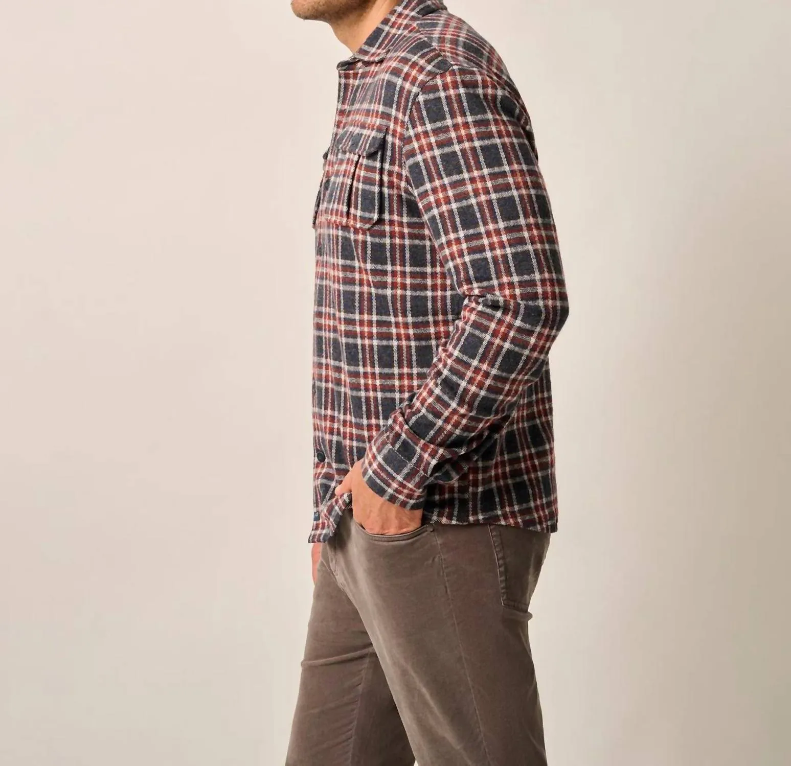 Stretch Lodge Shirt In Multi