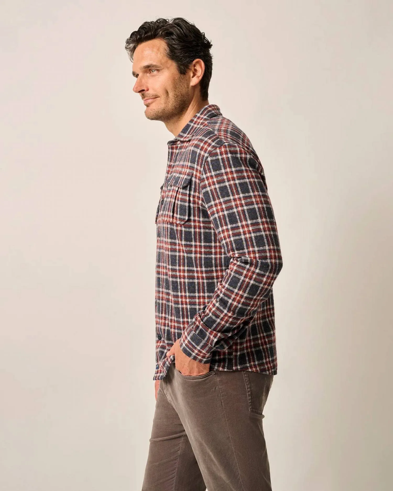 Stretch Lodge Shirt In Multi