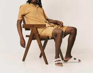 Sweat Short In Mustard