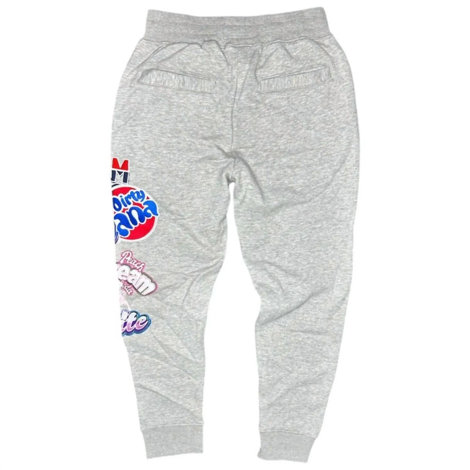 Team Sweatpants Unisex In Heather Grey