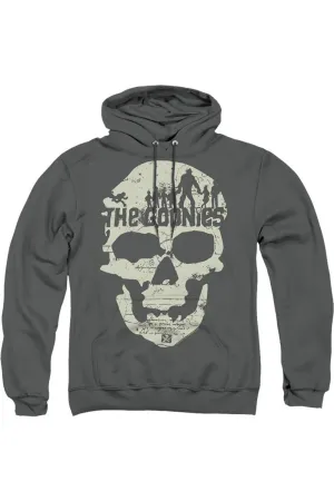 The Goonies Skull Map Adult Pull Over Hoodie / Hooded Sweatshirt