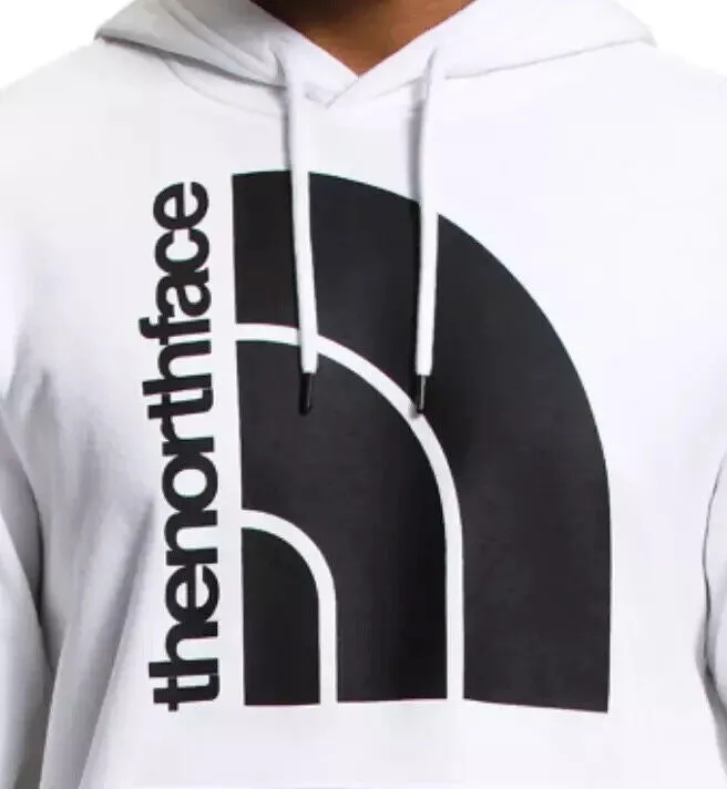 The North Face Jumbo Half Dome NF0A811MLA9 Hoodie Men 2XL White Pullover APP1367