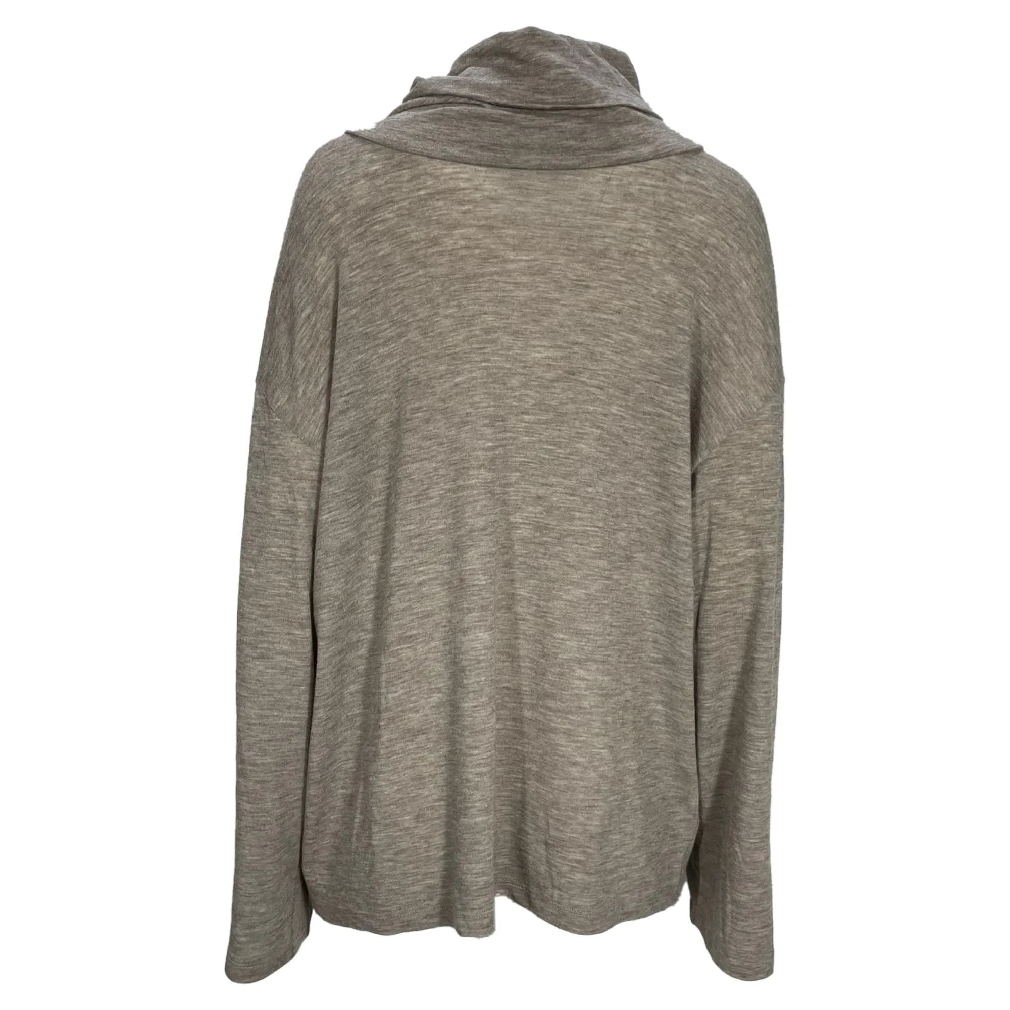 The Row Turtleneck Sweater in Brown Cashmere