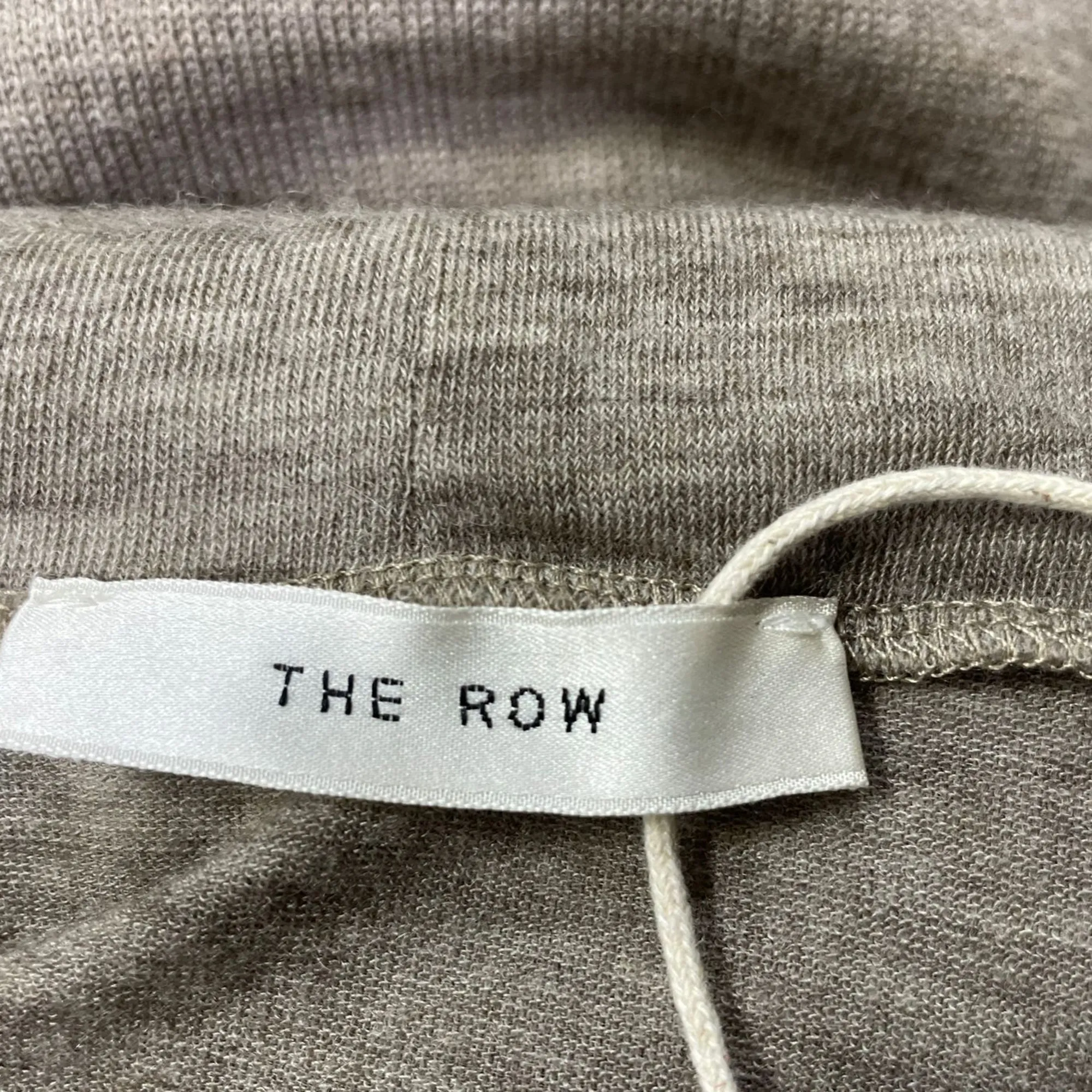 The Row Turtleneck Sweater in Brown Cashmere