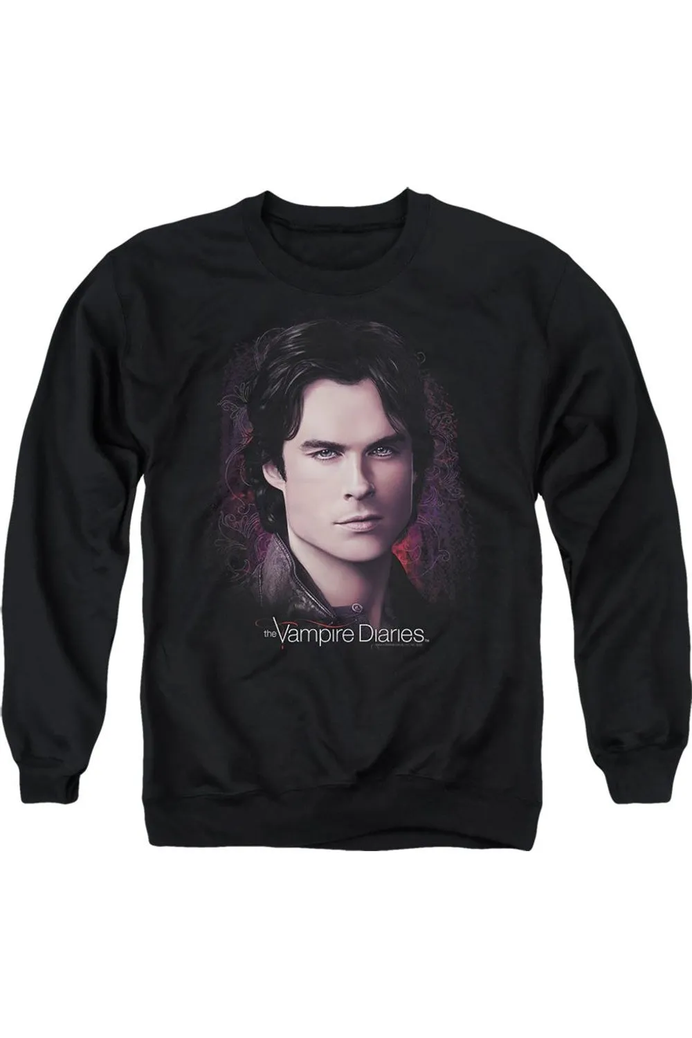 Vampire Diaries Compelling Adult Crewneck Sweatshirt