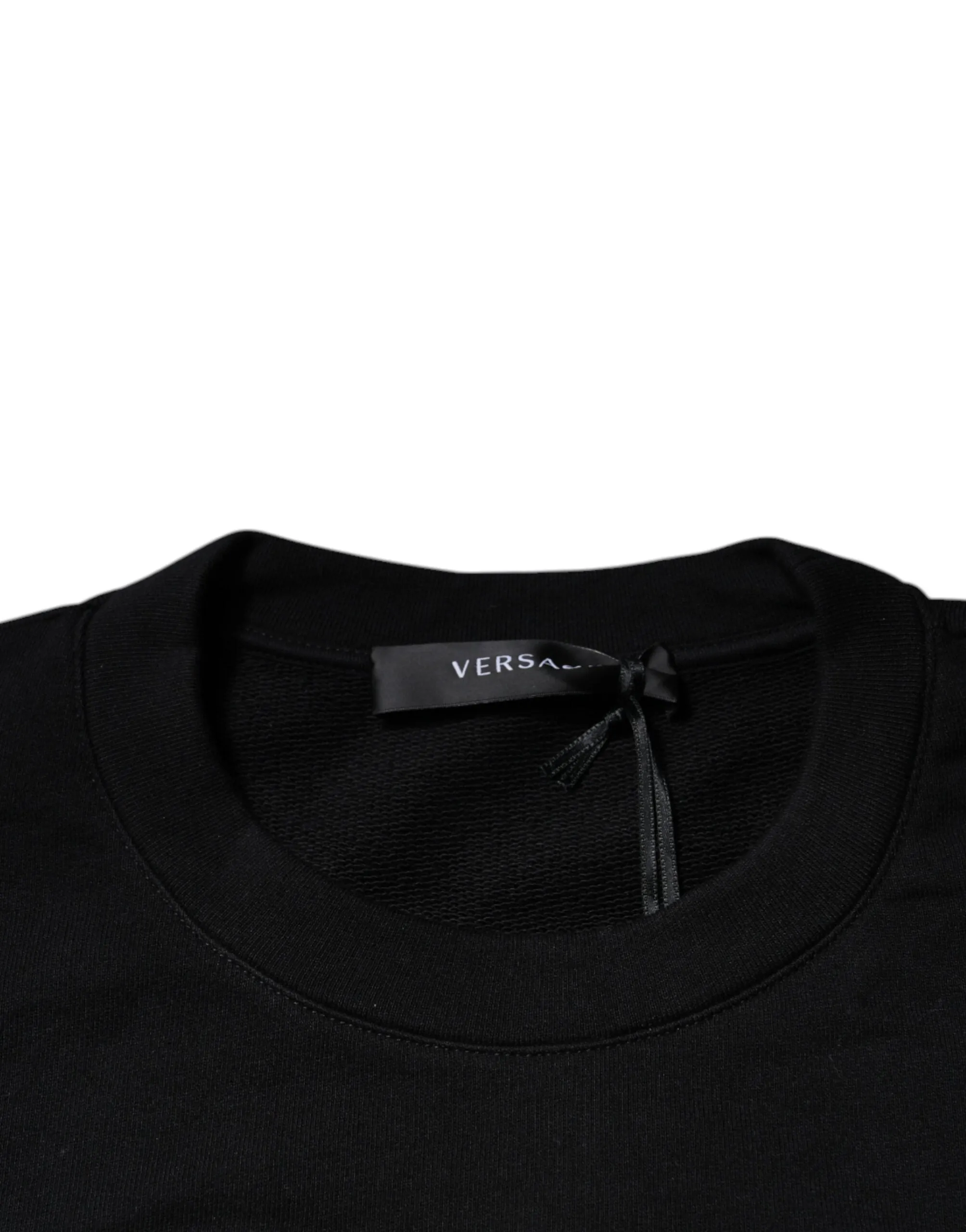 Versace Medusa Embroidery Crew Neck Pullover Men's Sweater