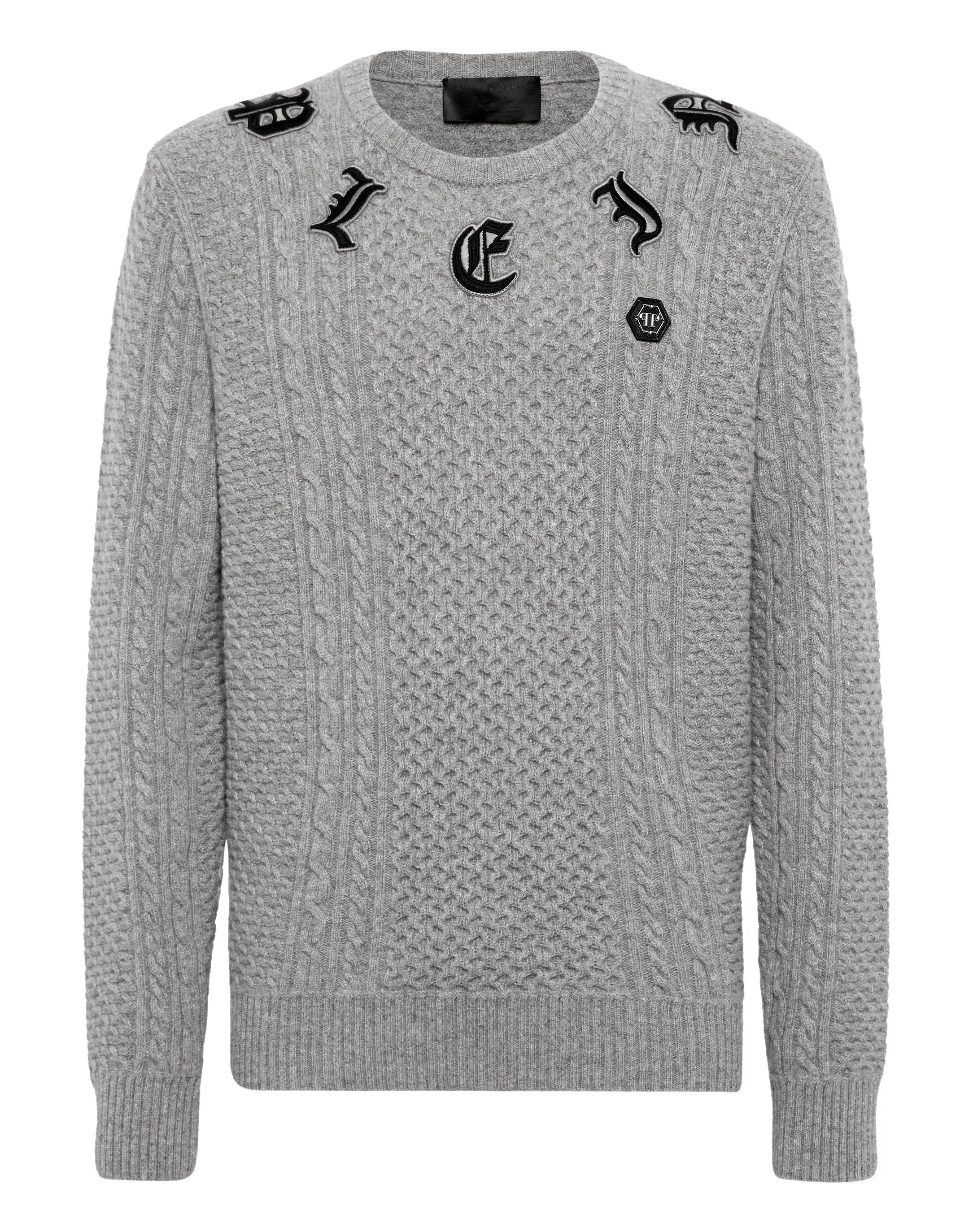 Wool &amp; Cashemere Pullover Round Neck LS