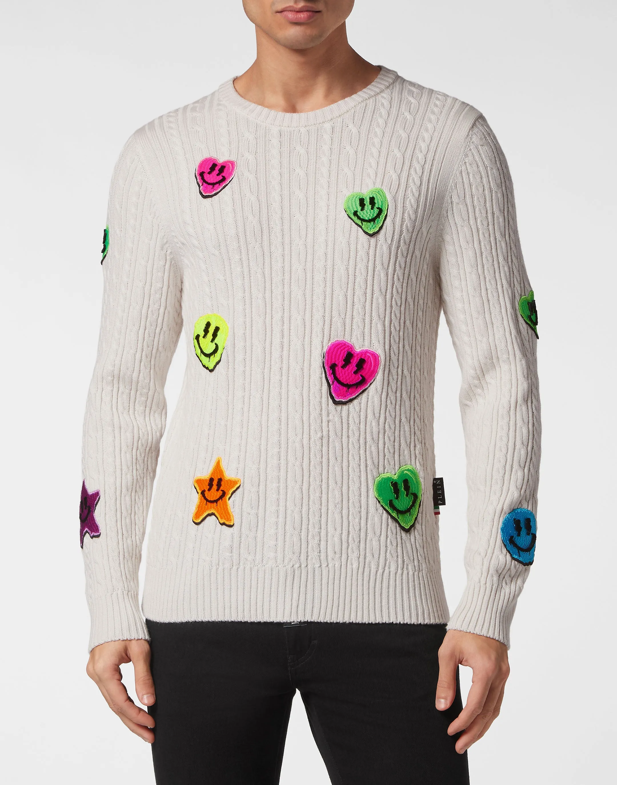 Wool Pullover Round Neck