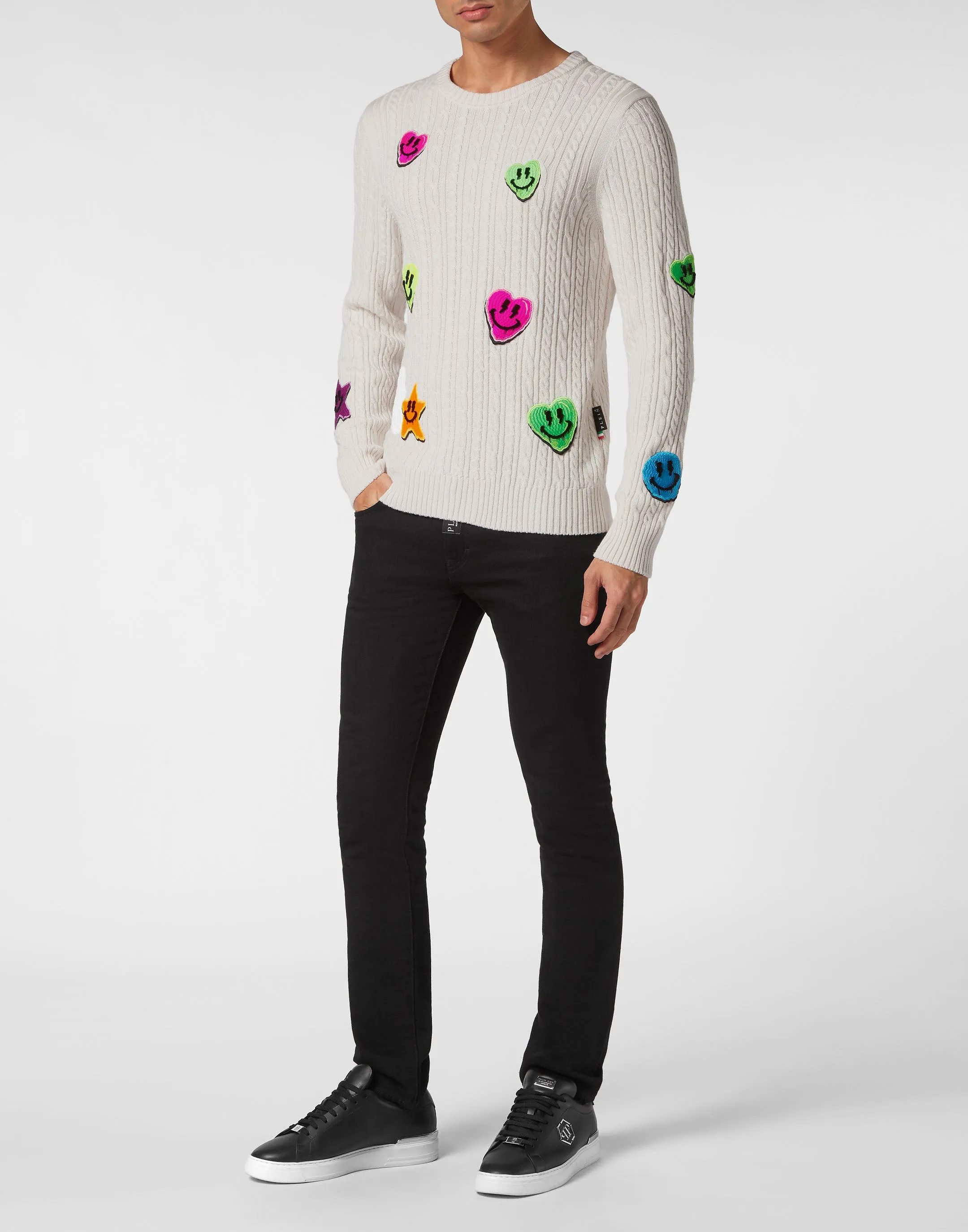 Wool Pullover Round Neck